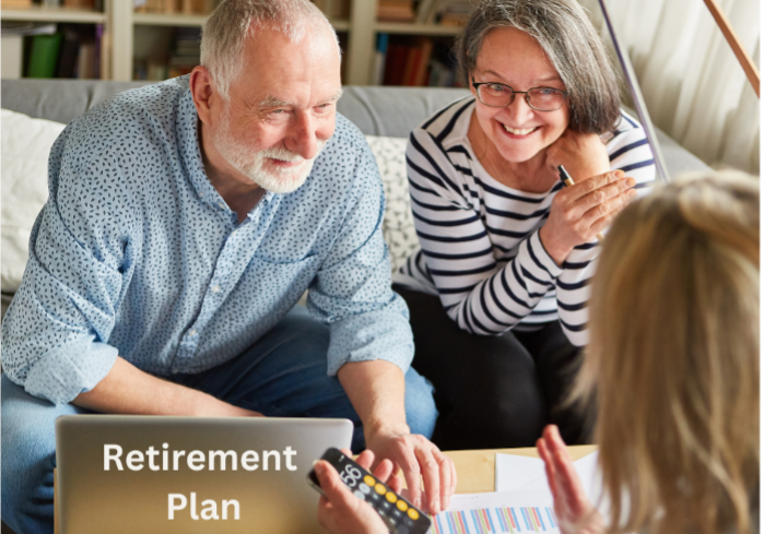Man Woman Retirement Plan